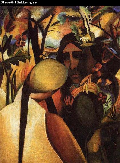 August Macke Indianer